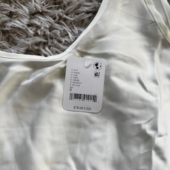 Free People Young And In Love Mini Slip / Tofu NWT - (S) - Picture 6 of 6